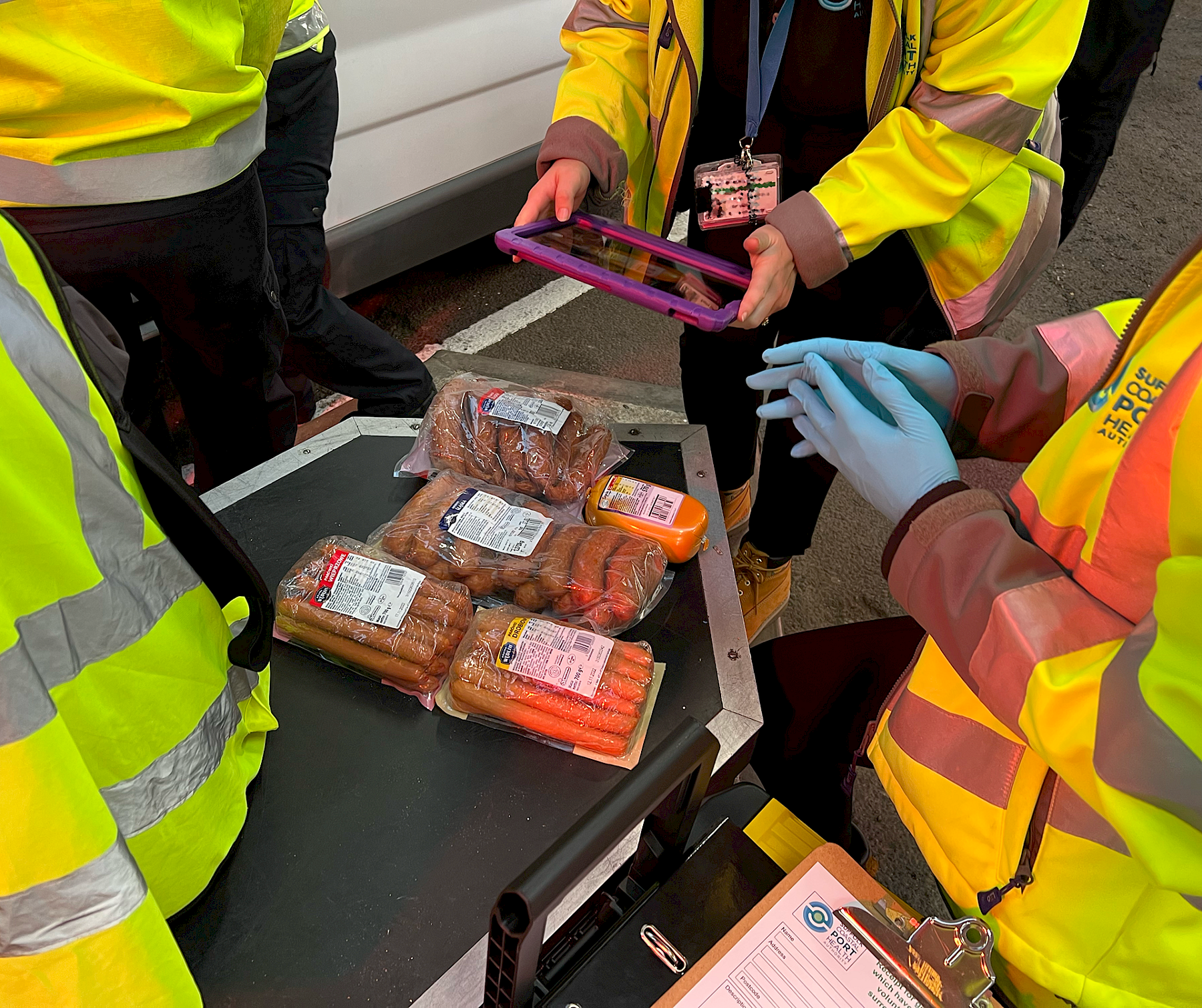 SCPHA fights spread of African Swine Fever in joint operation with Border Force image