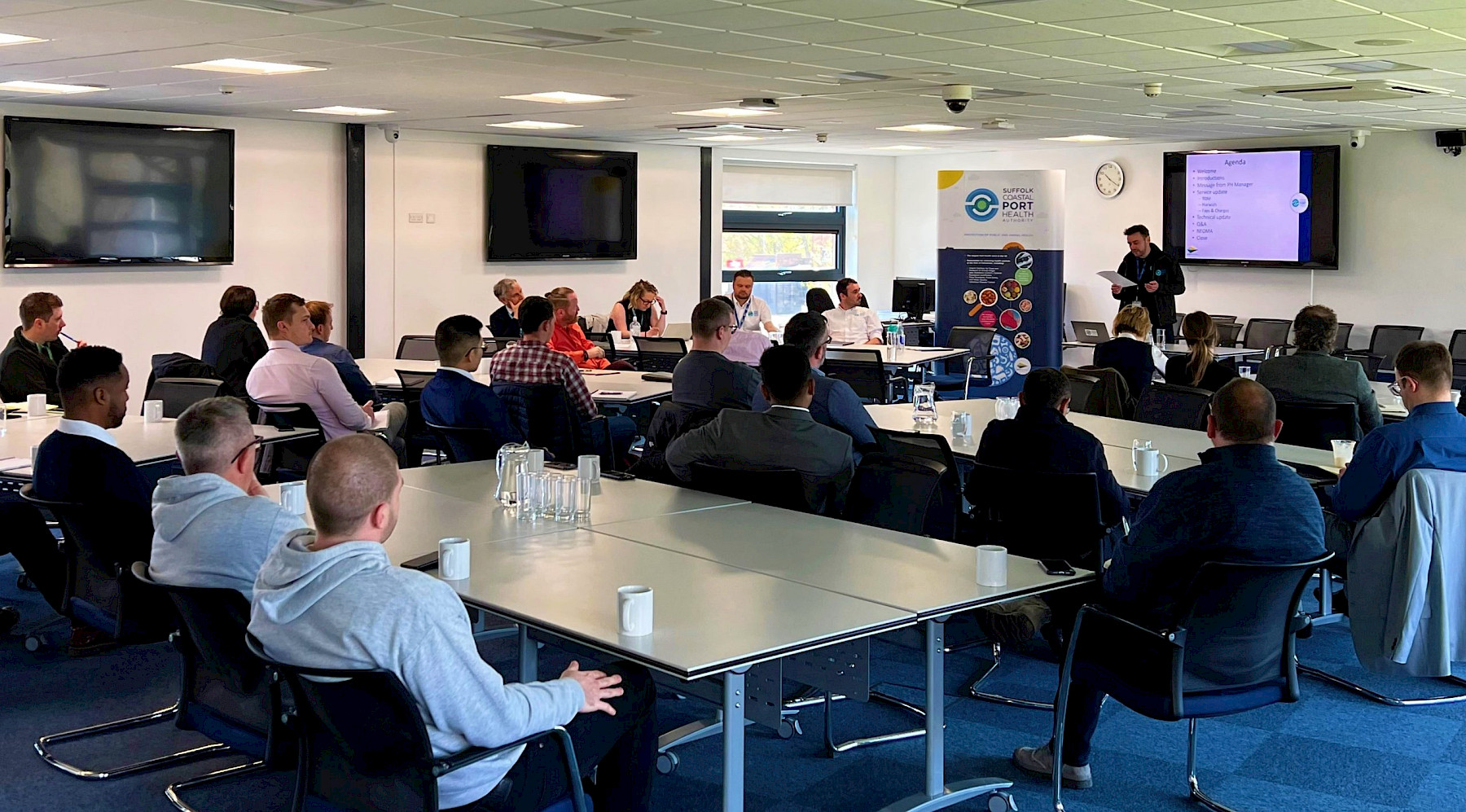 Logistics community joins Suffolk port health authority for insight into import controls image